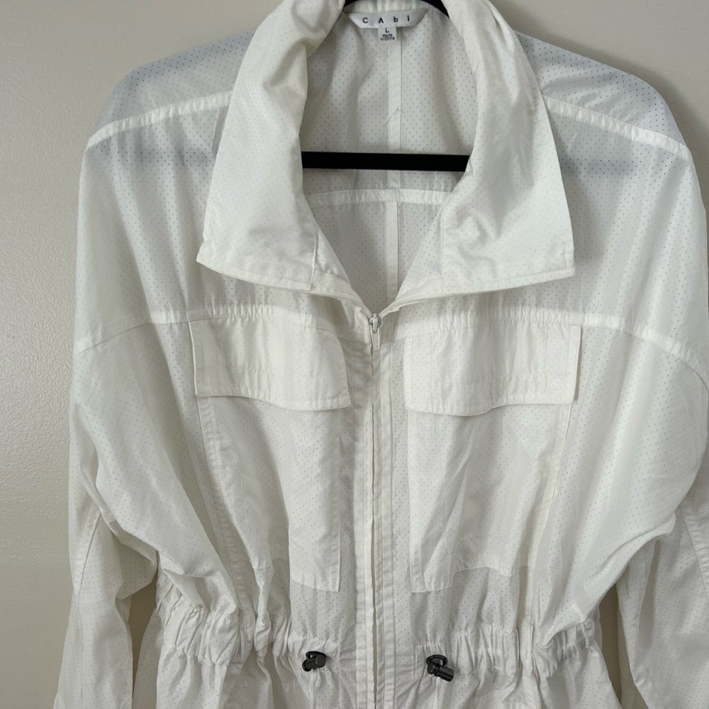 CAbi White Utility Jacket - Picture 3 of 5